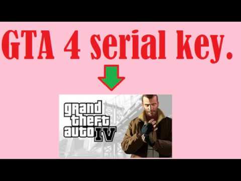 gta 4 serial key
