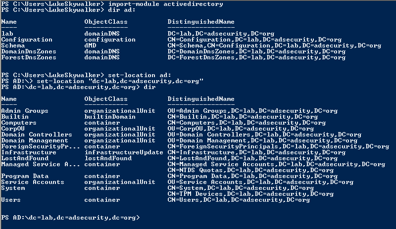 Install The Active Directory Module For Windows Powershell